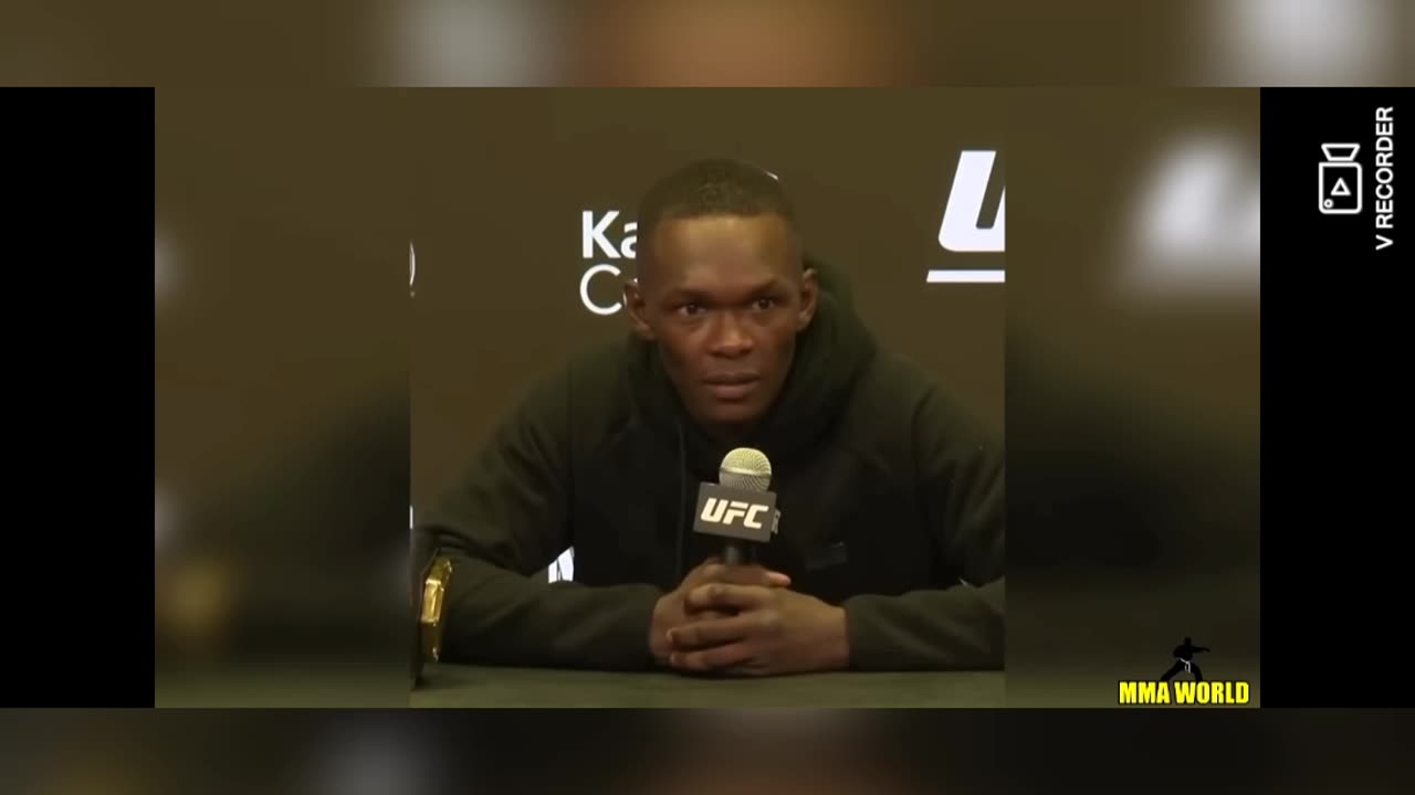 Adesanya explains post fight taunt after KO Victory over Alex Pereira