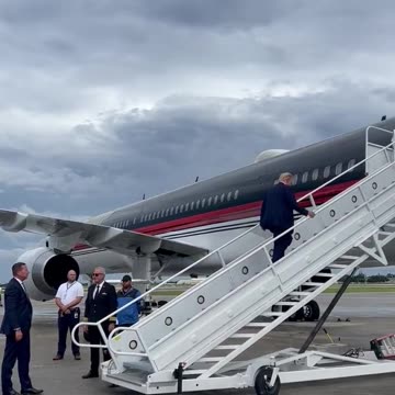 President Trump is en route to Michigan!
