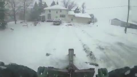 Cleaning a Snowstorm