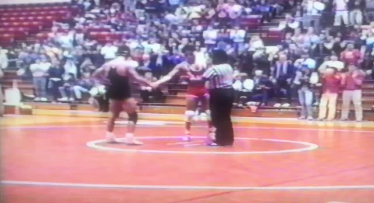 John Smith(OSU) vs Gil Sanchez(NU) College Wrestling