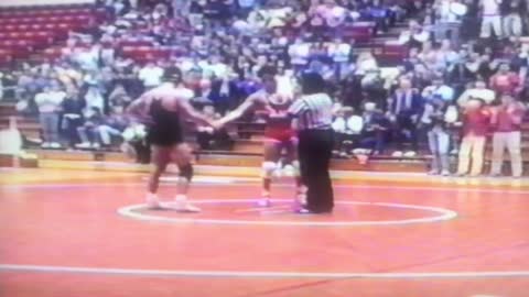 John Smith(OSU) vs Gil Sanchez(NU) College Wrestling