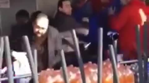 FRANCE IS OUT OF GAS AND PEOPLE ARE LOSING THEIR MINDS.