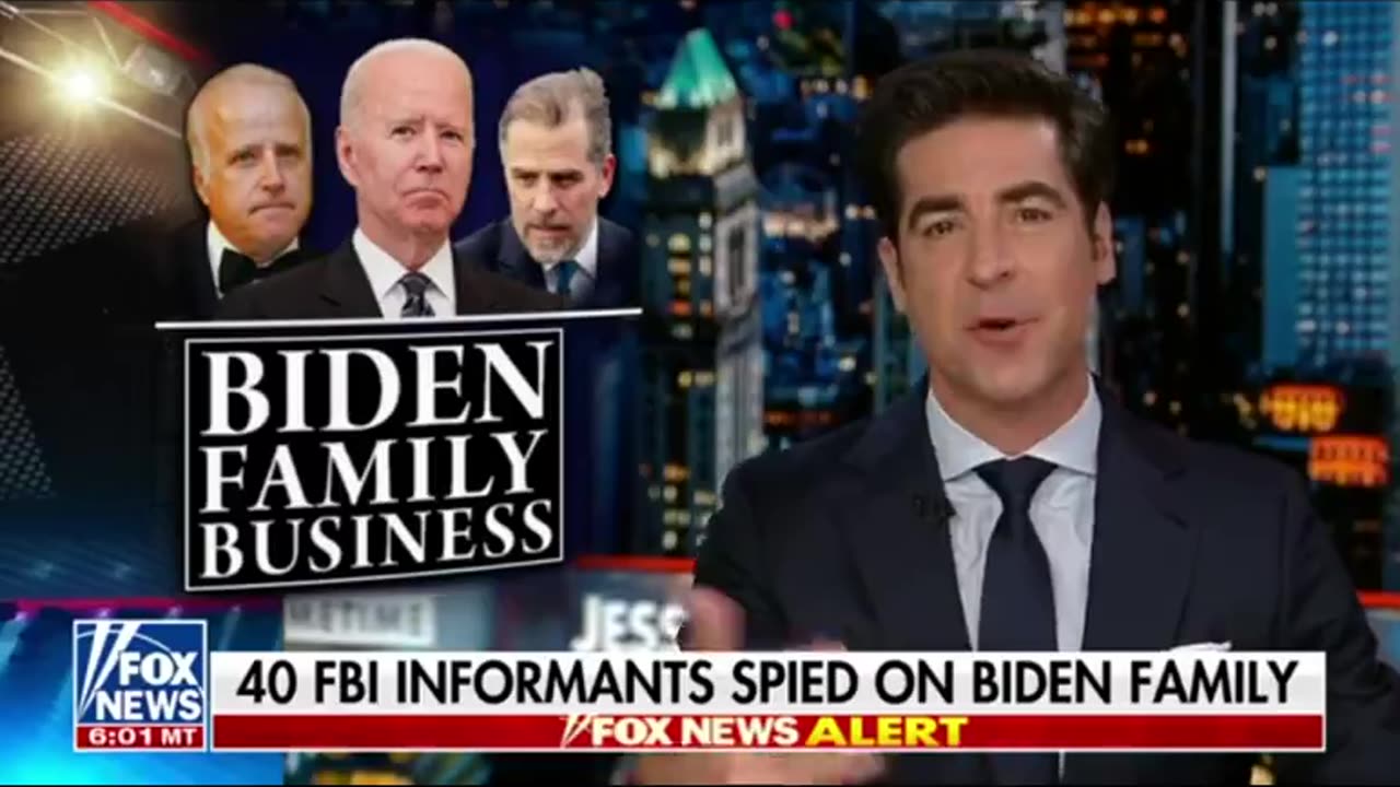 JESSE WATTERS: THE FBI WAS BLACKMAILING BIDEN