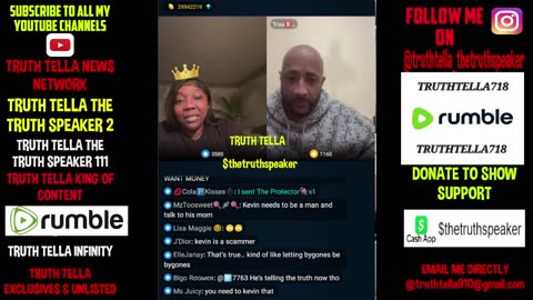 TOMIKAY PROVES KEVIN JONES IS A LIAR THEN LINES TRINA B TO GET HIM 2 ADMIT IT FULL LIVE