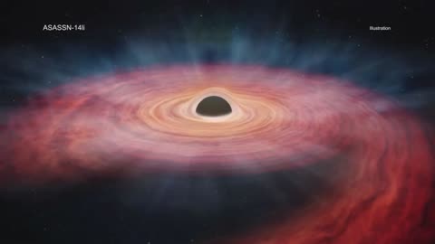 NASA captures black hole destroying a star the size of the Sun