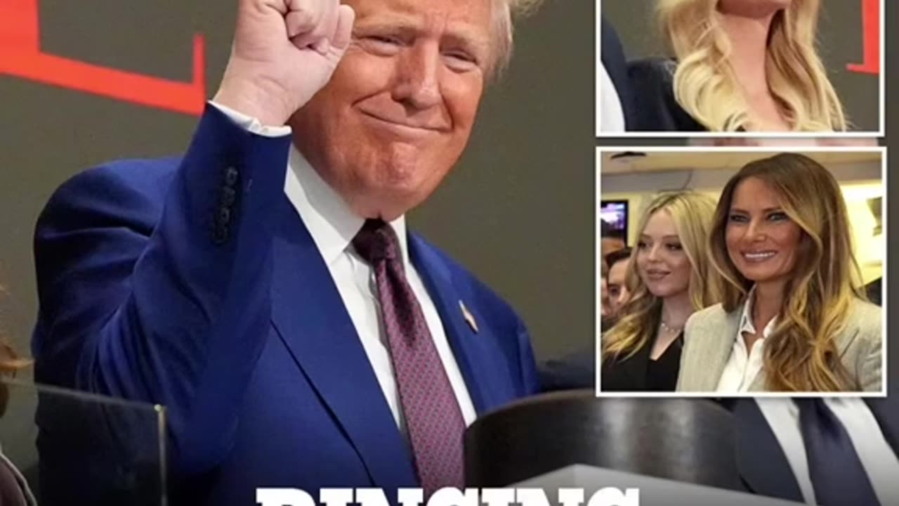 Trump Rings Bell At NYSE And Named 'Person Of The Year' By Time Mag!