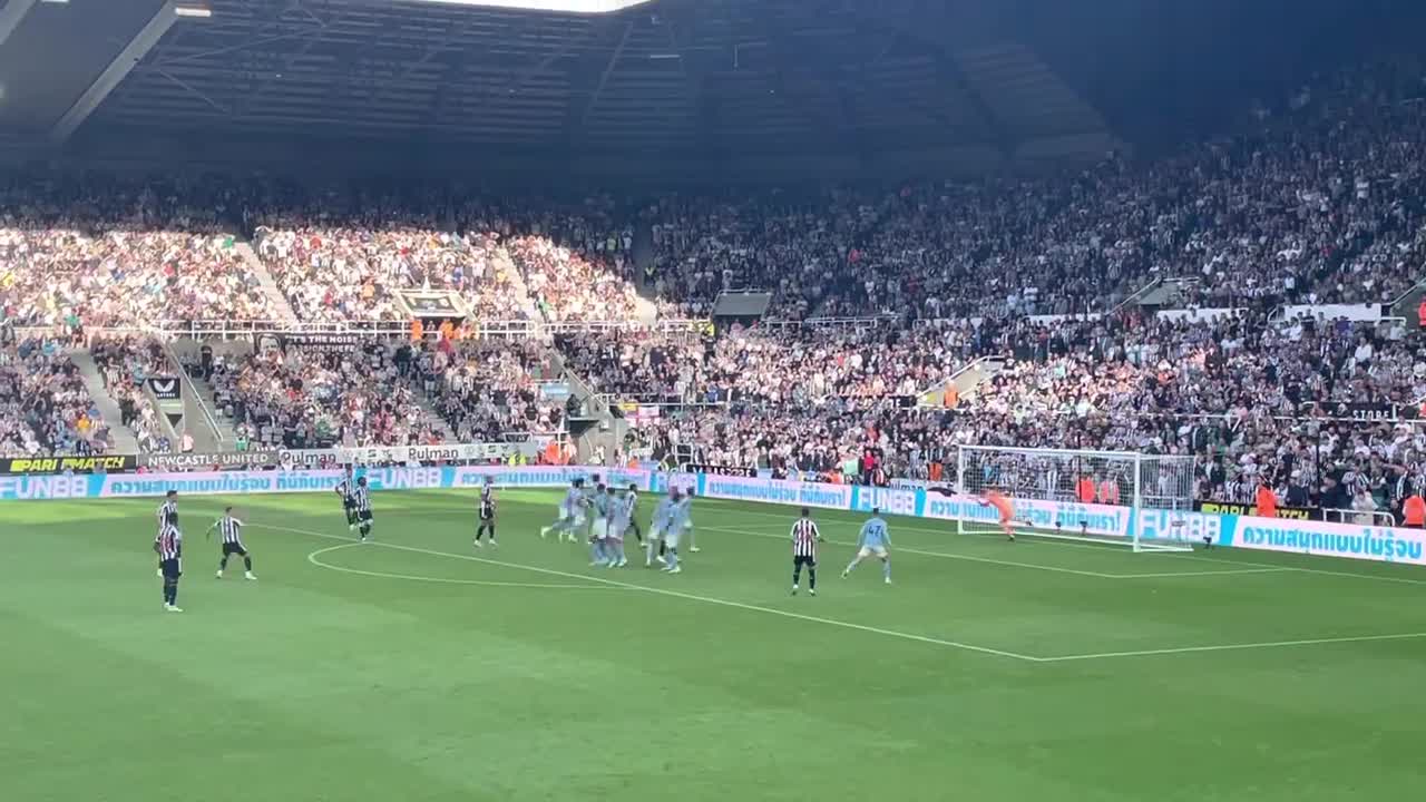 KIERAN TRIPPIER FREE KICK (Newcastle v Man City)