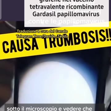 Exposed the substances in jabs