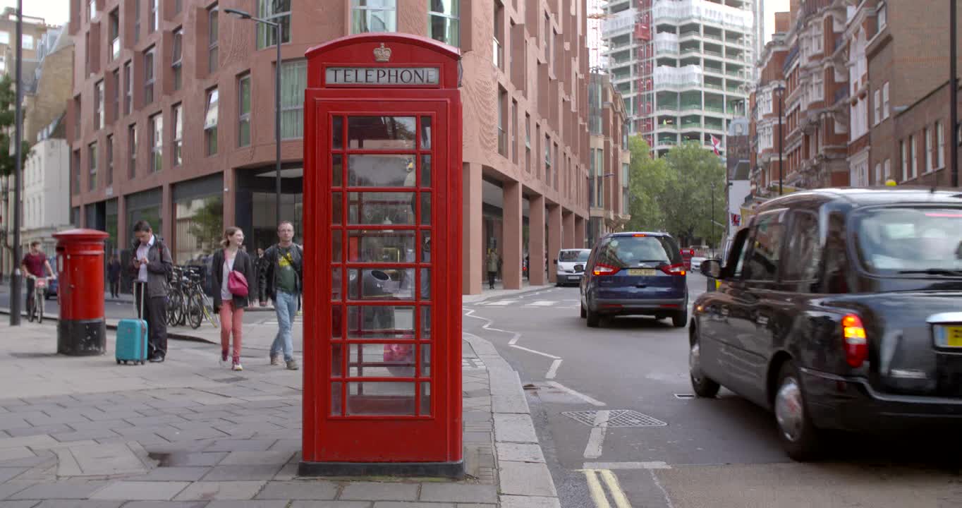 Red Phone Box in London