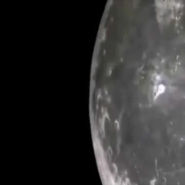 Telescope Footage of UFO taking off from Alien Base on the moon