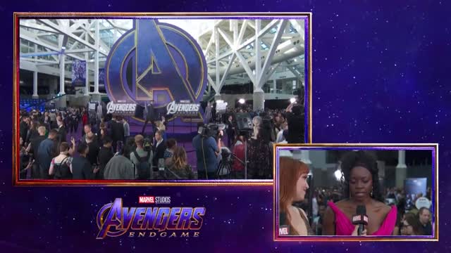 Danai Gurira talks working with the surviving Avengers LIVE from the Avengers Endgame Premiere