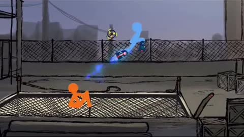 #stickmanfight #animationfight #stickman #fight #viral #fypシ #foryoupage #fyp #stick #level #orange #vs #blue