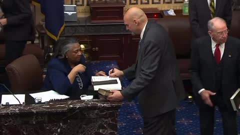 Fetterman Gets Sworn In