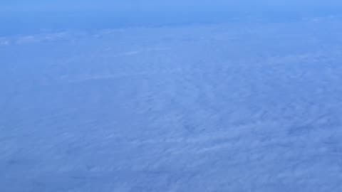 Fabulous View of Clouds From Aeroplane’s window