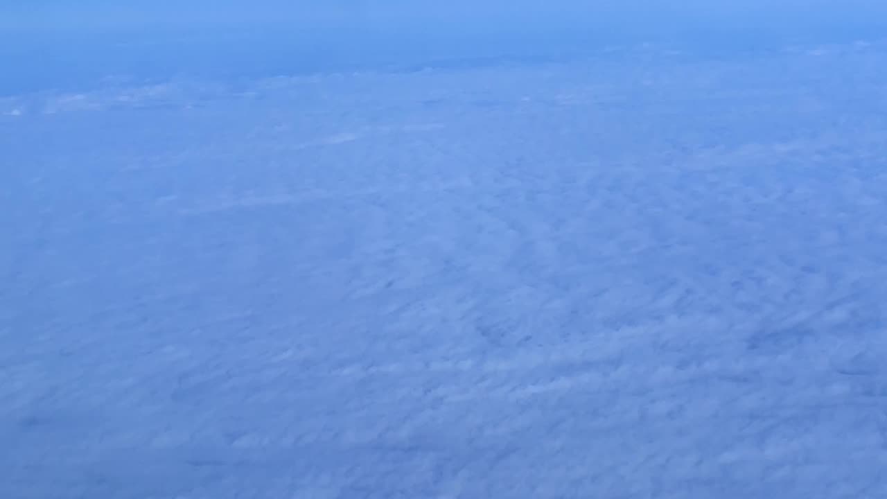 Fabulous View of Clouds From Aeroplane’s window