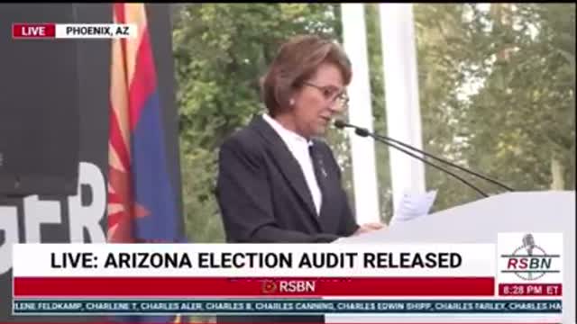 AZ Sen. Wendy Rogers - corrupt election & All states need to be forensically audited