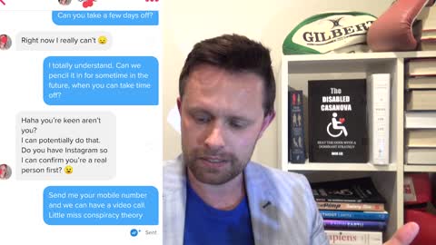 Online Dating is only for handsome men i catfish and have a video chat with a girl to prove it