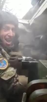 Ukrainian BMP Gunner is Insane