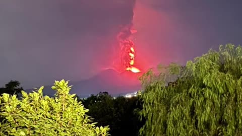 Mount Etna Eruption 🌋, Italy 🇮🇹