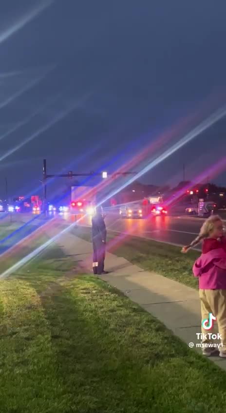 Motorcade for the real President !