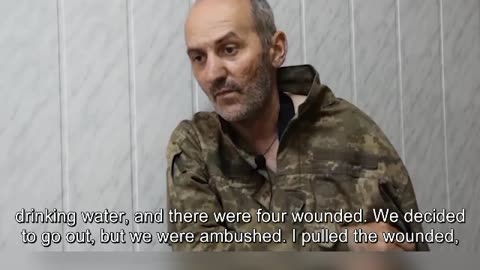 Ukrainian POW: There was no food supplies or evacuation