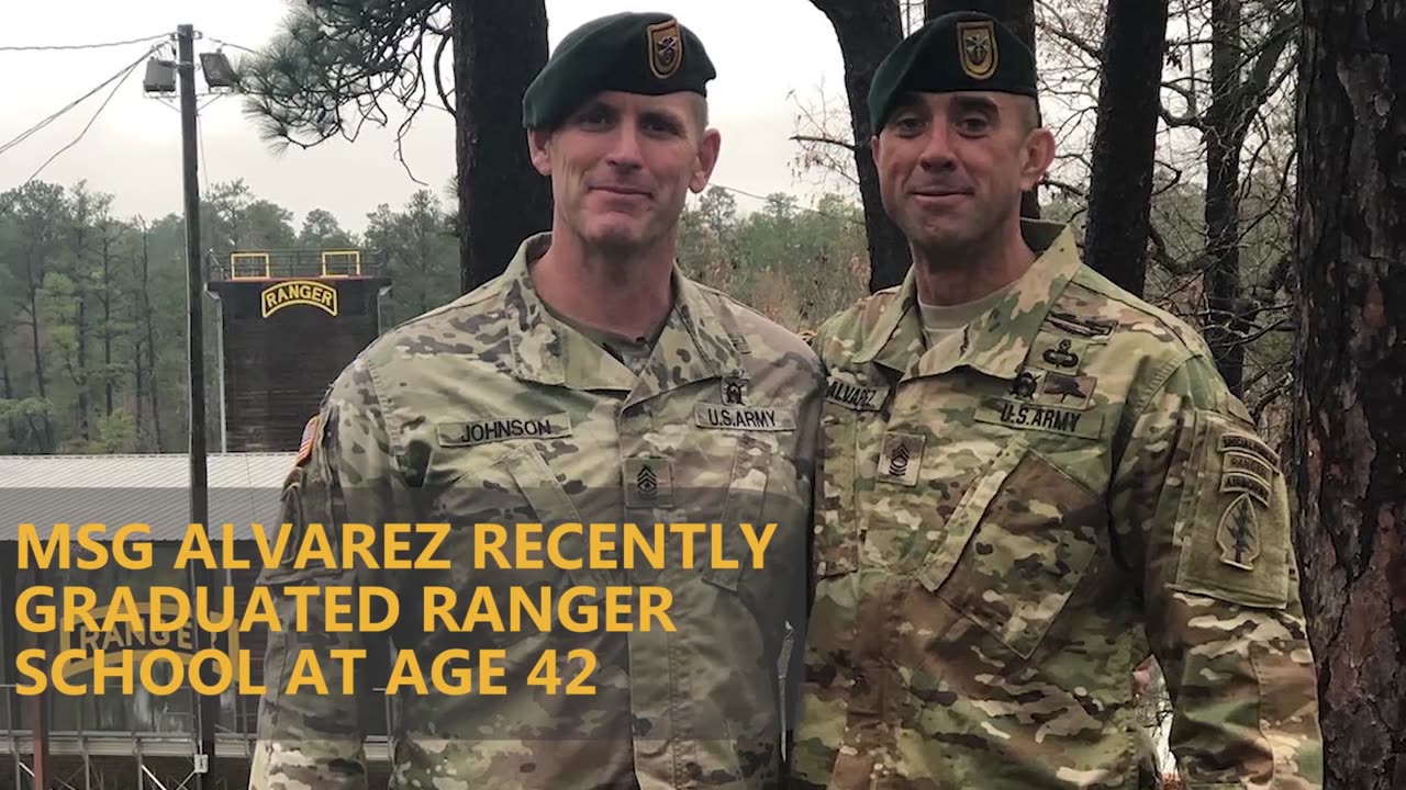 Special Forces Soldier graduates Ranger School at 42