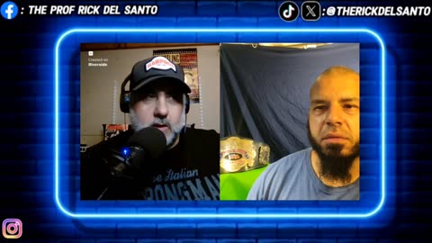 Rick Del Santo show guest Chris Mooch