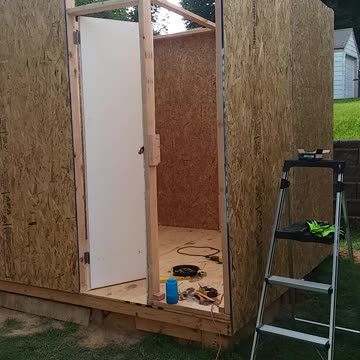 Shed for a work shop