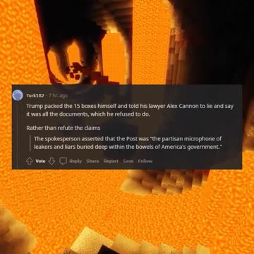 Reddit reacts to Trump's document stash