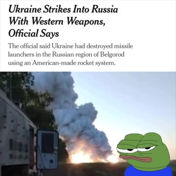 🚨 Ukraine Has Struck Russia with American Made Weapons