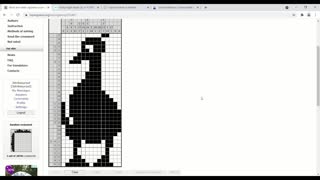 Nonograms - Duck 3