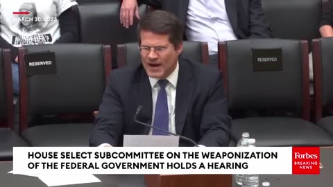 GOP Witness Details 'Astonishing, Staggering, And Horrifying' In Biden Admin 'Censorship Enterprise'