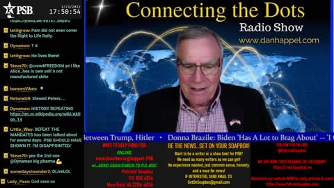 2022-01-23 16:00 EST - Connecting the Dots: with Dan Happel