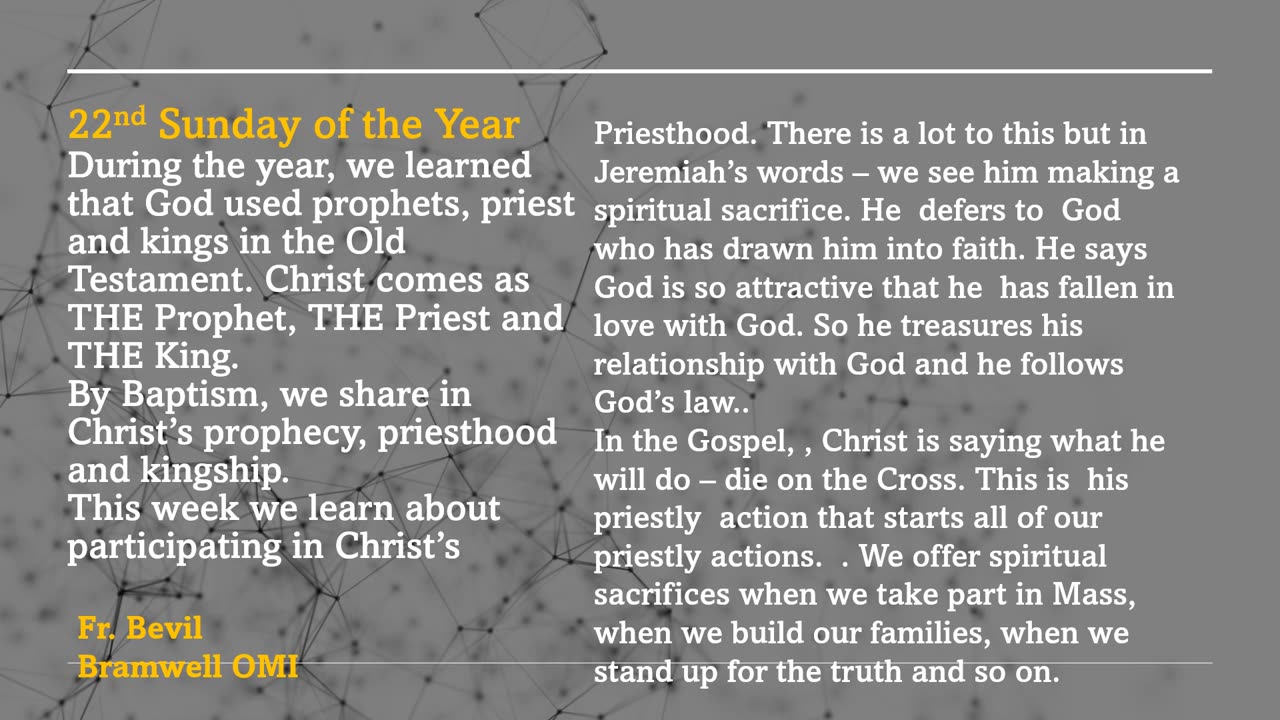You are a Priest!