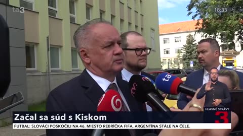 Kiska sa postavil pred súd: Miesto mňa by mali byť súdení Fico, Kaliňák, Bödör a Gašpar