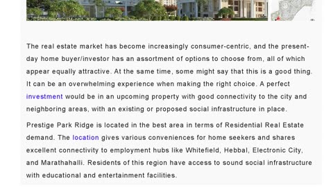 Prestige Park Ridge Video