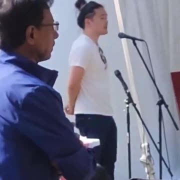 student protesters are praising the DPRK (North Korea)