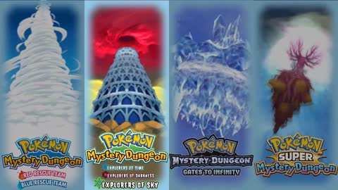 Pokemon Mystery Dungeon - All Final Dungeon Themes