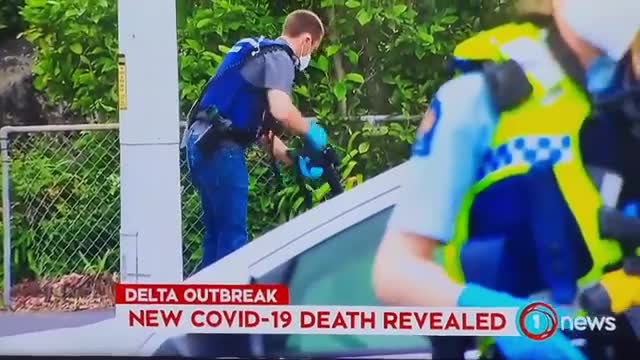 Supposedly a man was shot and killed in NZ and classified as Covid