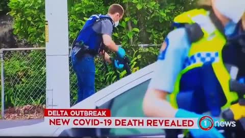 Supposedly a man was shot and killed in NZ and classified as Covid