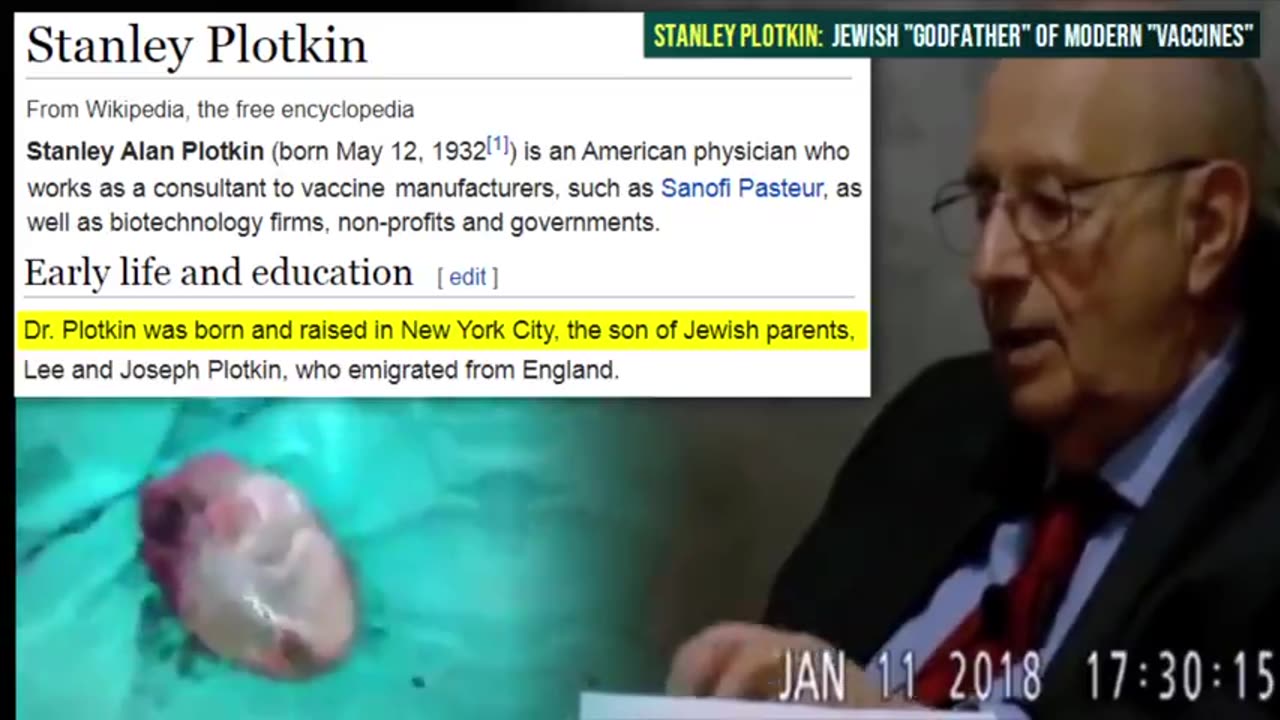 Jewish Doctor Exposes Aborted Fetus Tissue in Vaccines