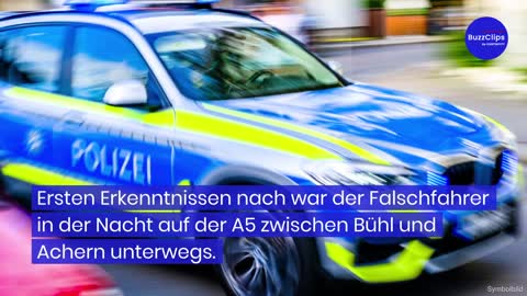 Baden-Württemberg: Geisterfahrer tötet zwei Menschen