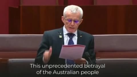 Australian Minister Malcolm Roberts Dropping Truth Bombs All Over Parliament 💥💣💥