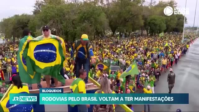 Rodovias pelo Brasil voltam a ter manifestações