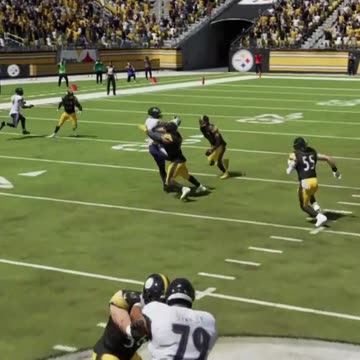 Epic Madden 24 Ravens vs Steelers Showdown (Ai SIM) (shorts)