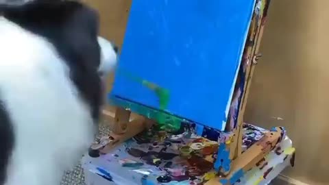 the dog artist