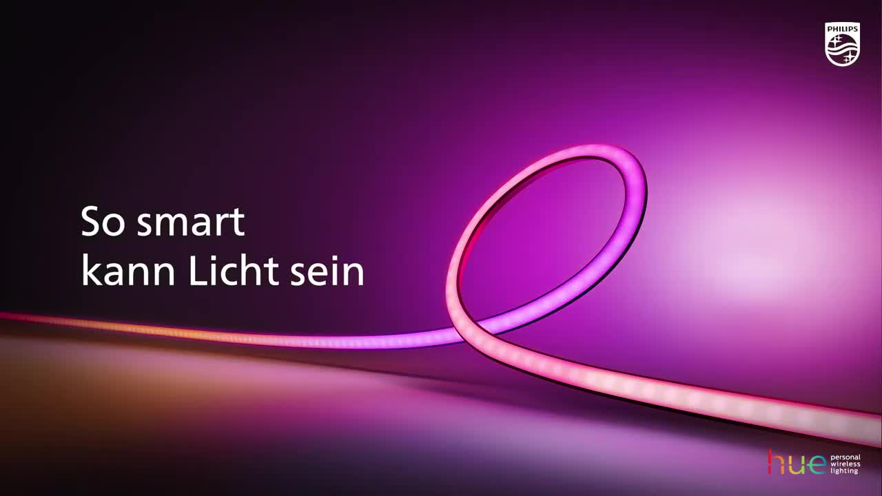 Philips Hue Play Gradient Lightstrip für einen Monitor