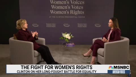 Hillary Clinton On Women’s Rights: 'We’ve Got To Keep Fighting'