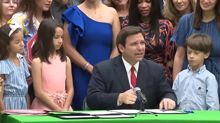 Gov. Ron DeSantis Signs Bill Stripping Disney of Special District