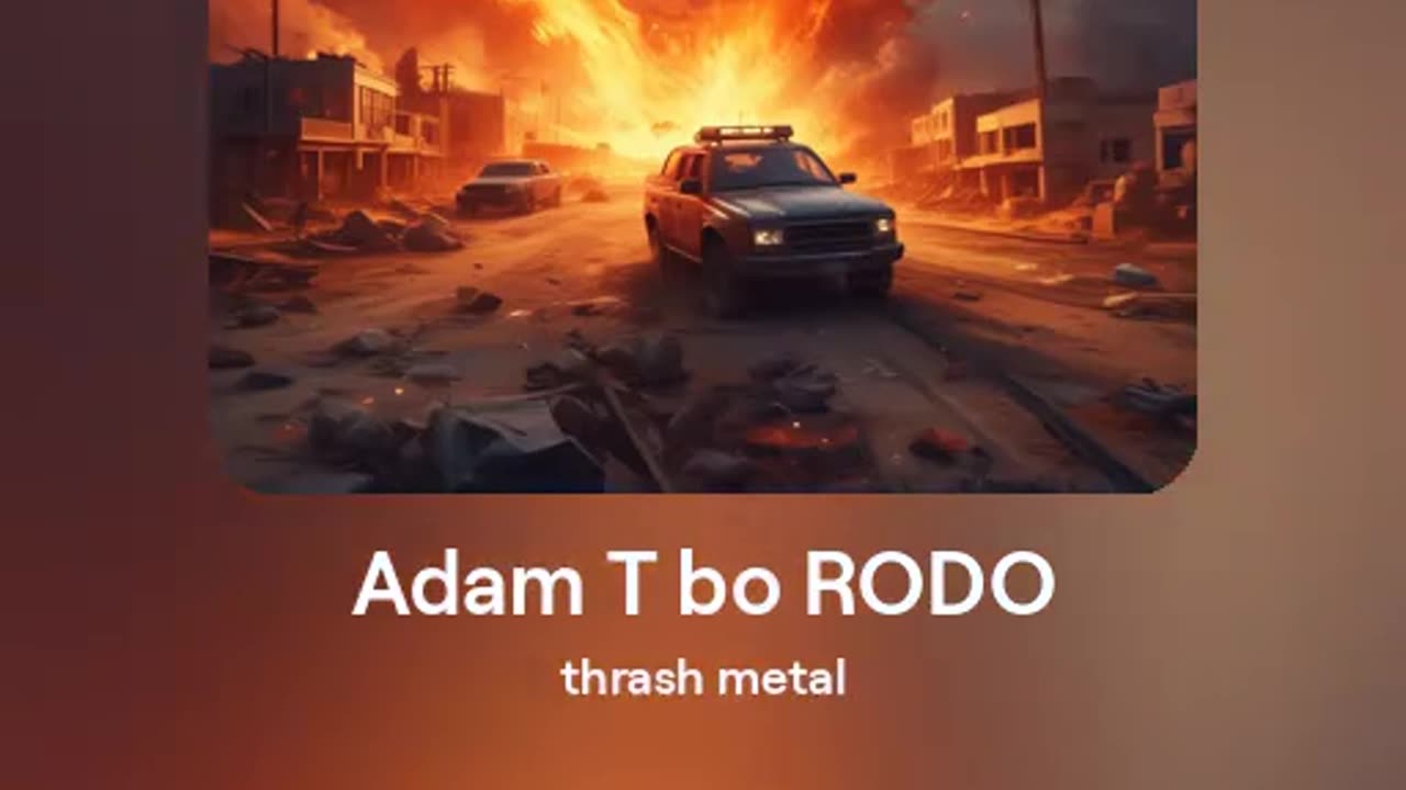 3a - Adam T bo RODO - thrash metal - tekst Ewa Lipka, śpiew i muzyka SI / AL 🎵 - 16.06.2024